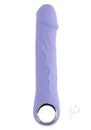 Purple Fantasy Rechargeable Silicone Vibrator - Purple