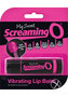 My Secret Vibrating Lip Balm Mini Vibrator - Pink/black