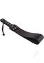 Rouge Folded Leather Paddle With Rivets - Black